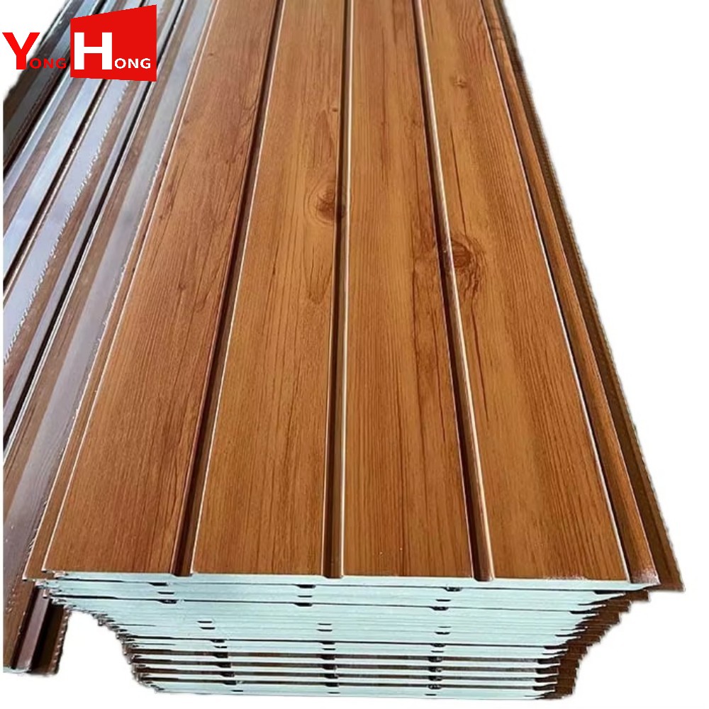 EPS Facade Freezer Soundproof Metal Sandwich Wall Panels for Cold Storage Room