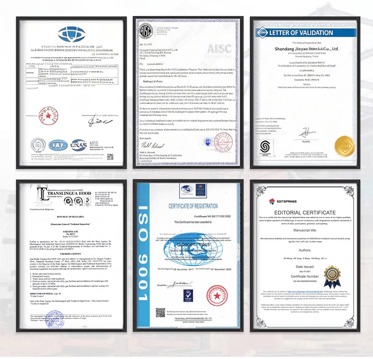 Product Certifications