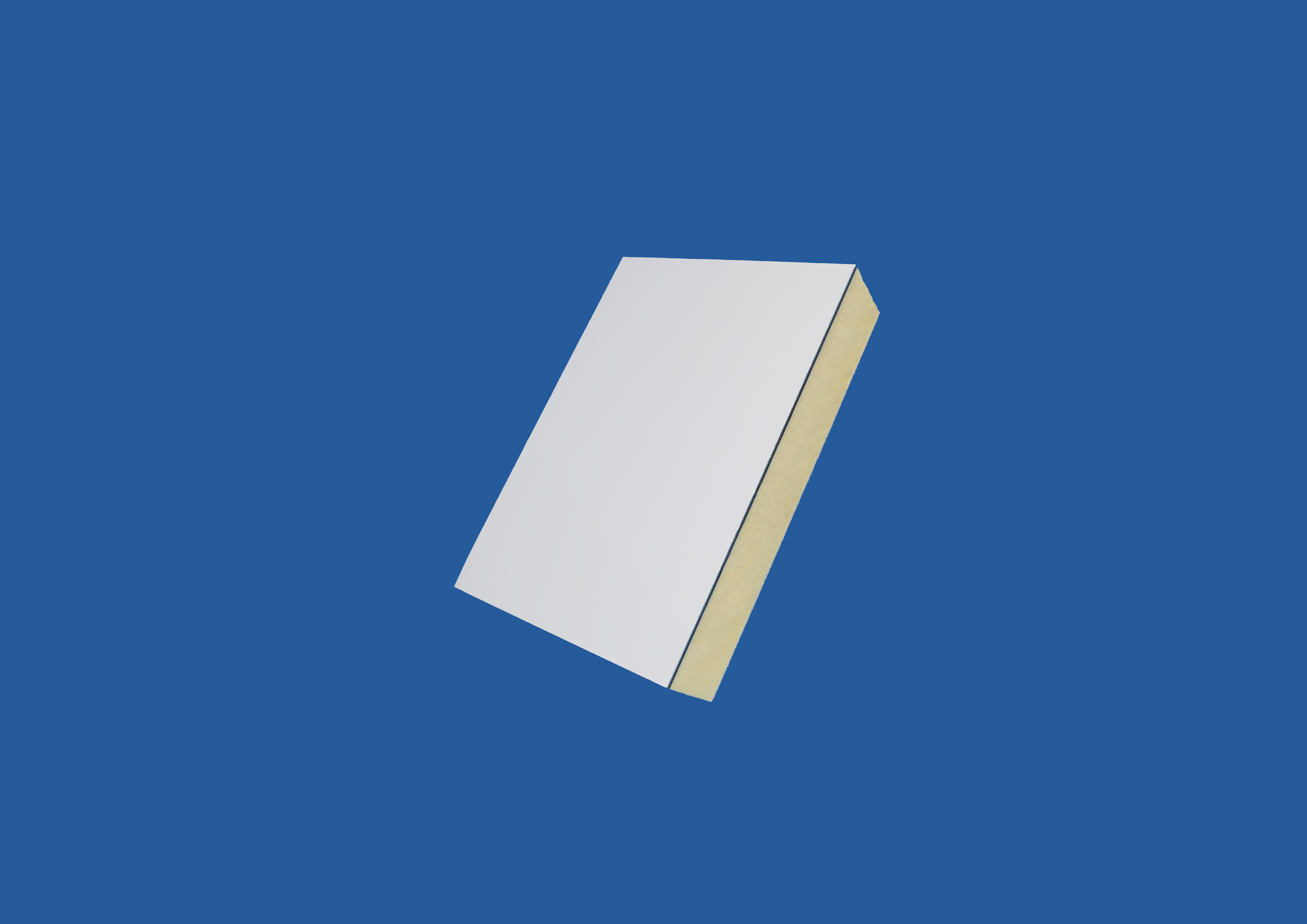 PUC Sandwich Panel for Cold Storage , Lightweight Thermoplastic Face with PU Foam Core, Eco-Friendly &amp; Easy to Clean Surface