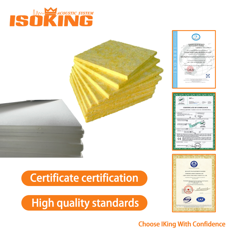 ISOKING High Density Sound Blocking Panels for Walls &amp; Ceilings | Noise Reduction Boards for Home &amp; Studio Acoustic Treatment