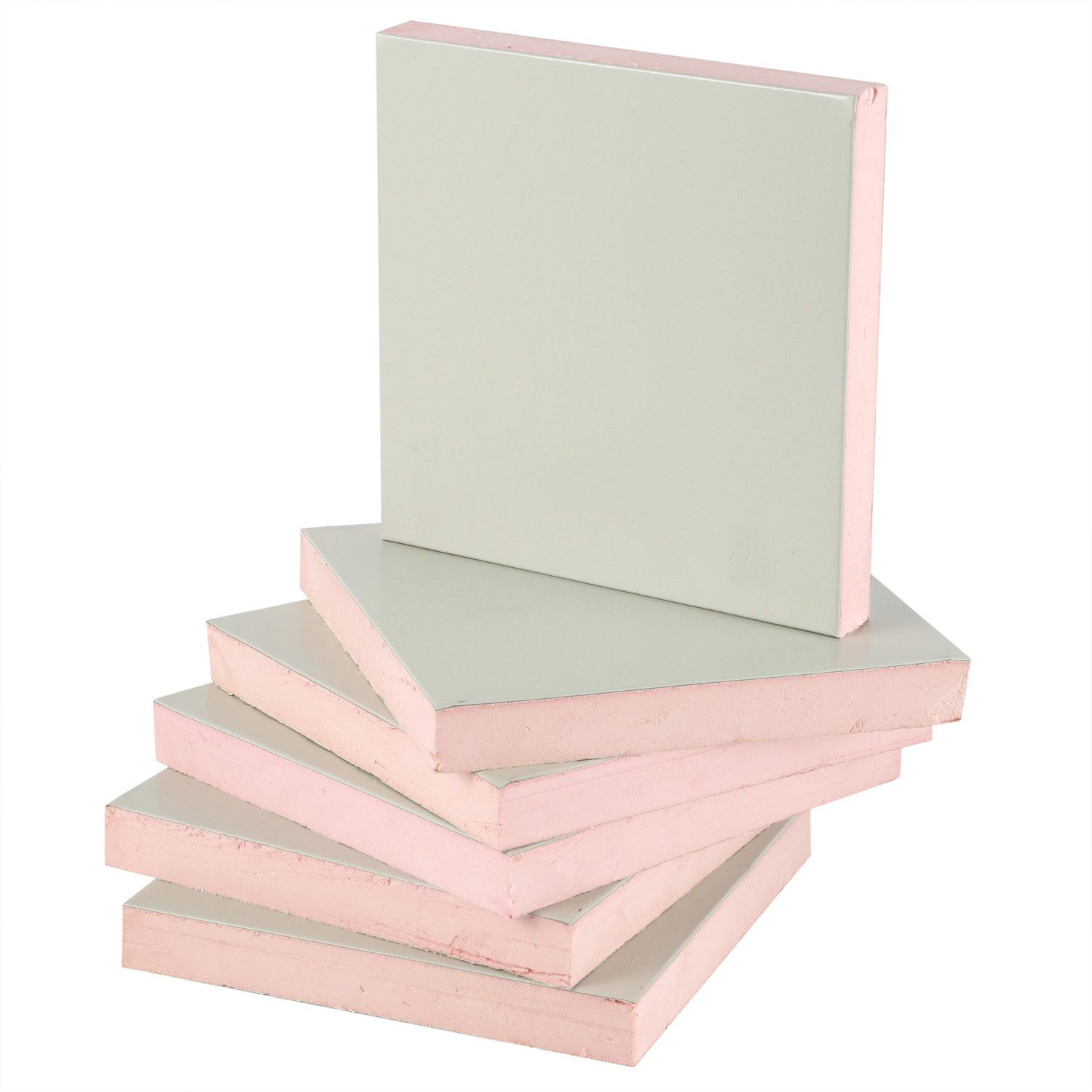 Modern Design Fire Protection Pink Color Steel Sandwich Panels Phenolic Foam Core Outstanding Thermal Insulation Energy Saving