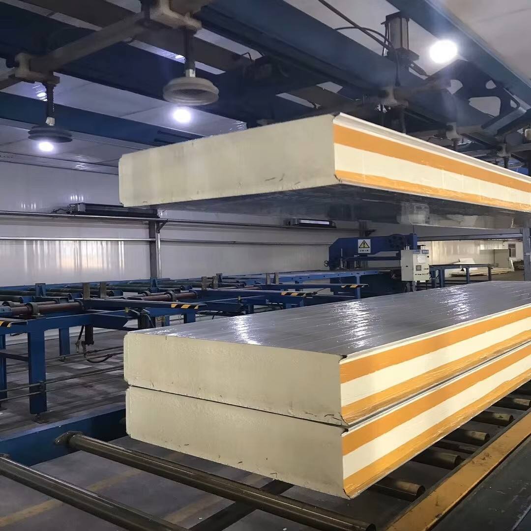 Insulation Prefabricated Wall Panels Fireproof Sandwich Panel PU for Cleanroom Modular
