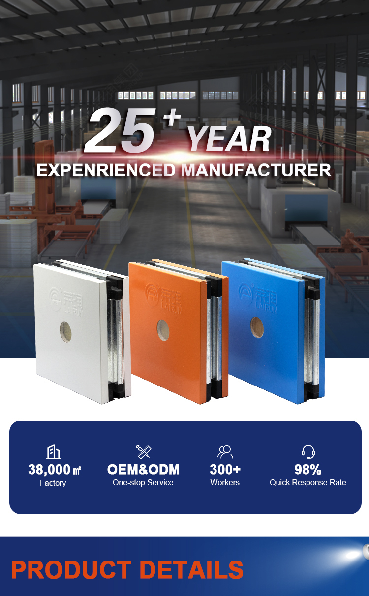 Rock wool sandwich panel construction preview