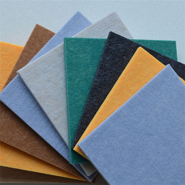 Recycle Polyester Acoustic Panels Soundproof Pet Wall Panels Carved Pet Acoustic Panels