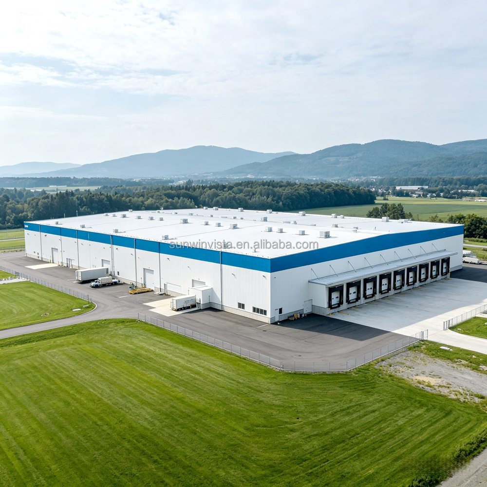 Top Selling FIREPROOF STEEL FACTORY With Fireproof Panels For Safe Chemical Material Production And Storage Use