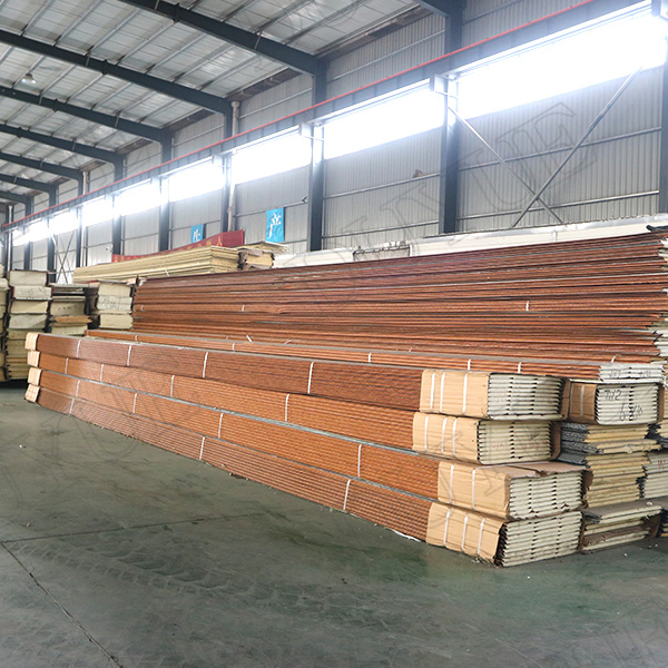 Mobile House External Wall Thermal Insulation Metal Carved Board / Exterior Wall Panel