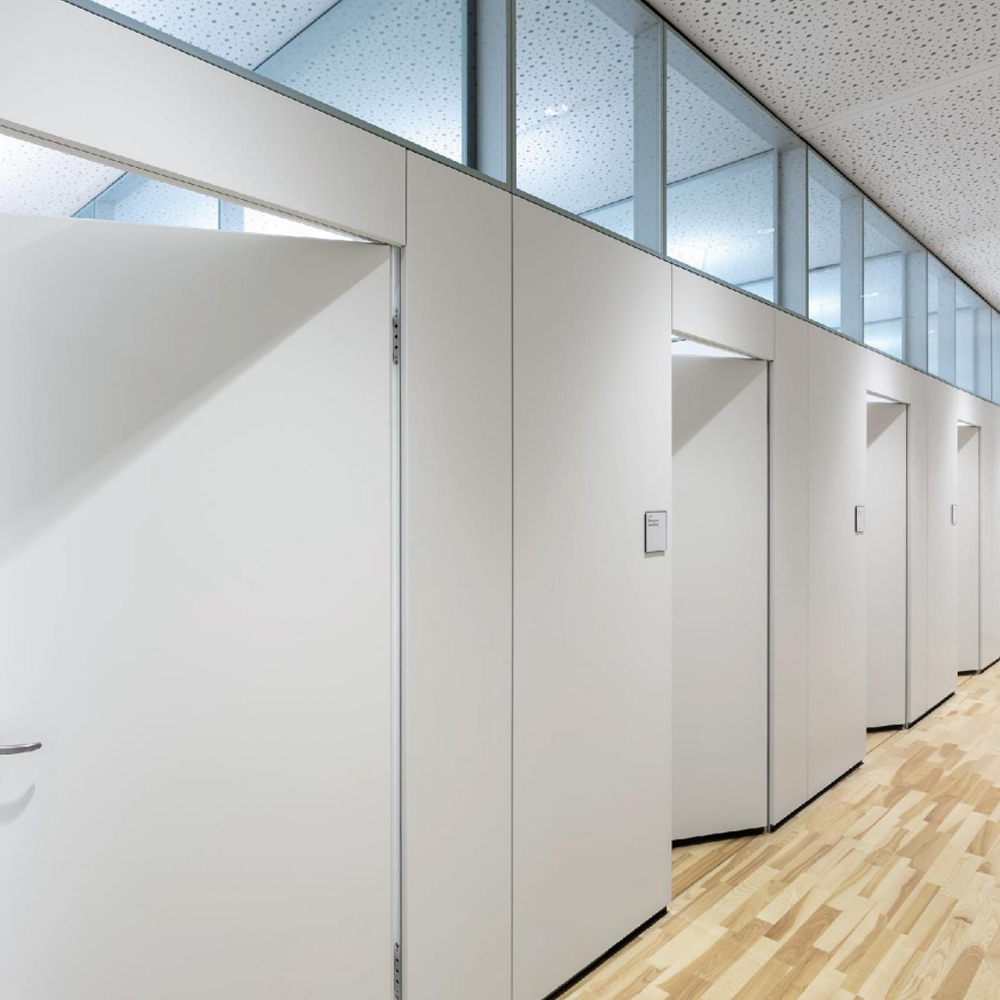 Imported Decorative Film Galvanized Sheet Office Steel Partition Board Decor Interior Wall Panel