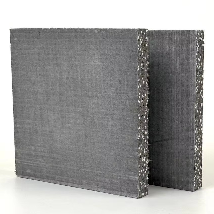 Hot Sale ZJT Brand A1 Grade Fireproof Rock Wool Board Modern Design Thermal Insulated Wall Panel Lightweight Sandwich Panels