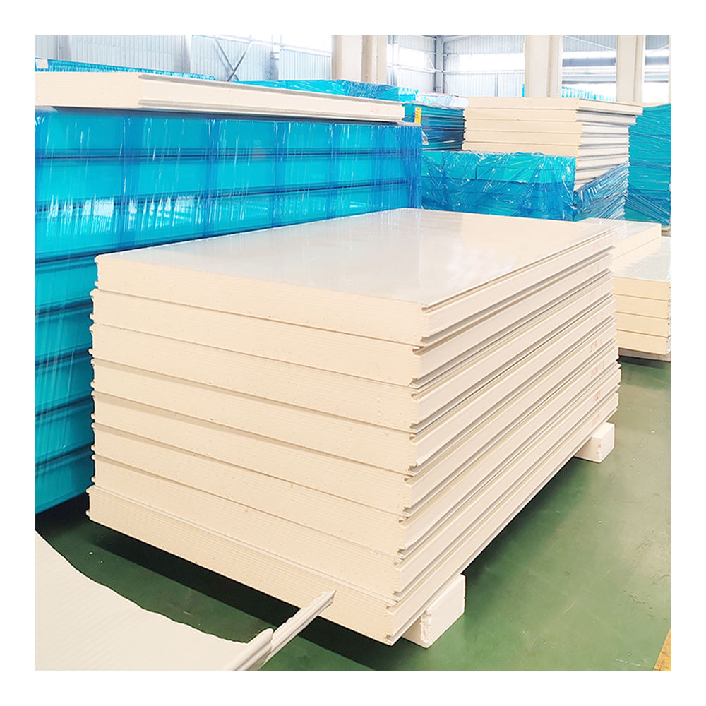 Freezer Cold Storage Panels Soundproof Insulated Metal Wall Polyurethane Sandwich Panel Cold Room Panels