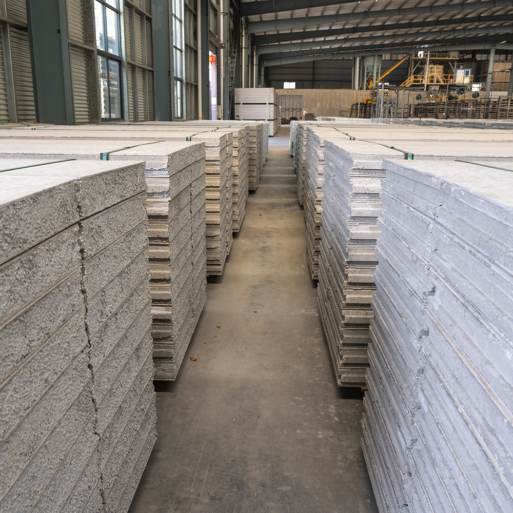 Cheap Price Eps Insulated Fireproof Wall Boards Precast Concrete Elements Interior Wall Panel EPS Cement Sandwich Boards