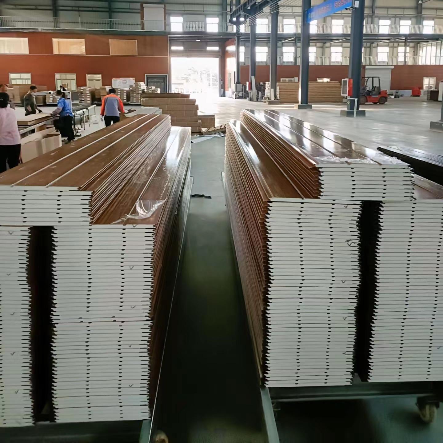 Modern Fireproof External Carved Polyurethane-Cement-Wall-panels Pu Metal Exterior Wall Panel Sandwich Panel Feature Widely Used