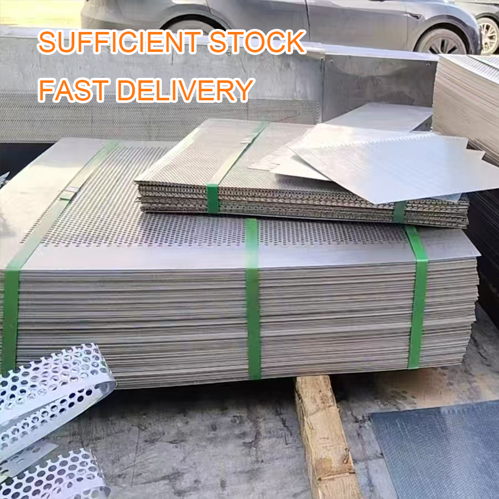 Modern Decorative Perforated Metal Sheet Stainless Steel Architectural Facade Cladding Panel for Building Exterior