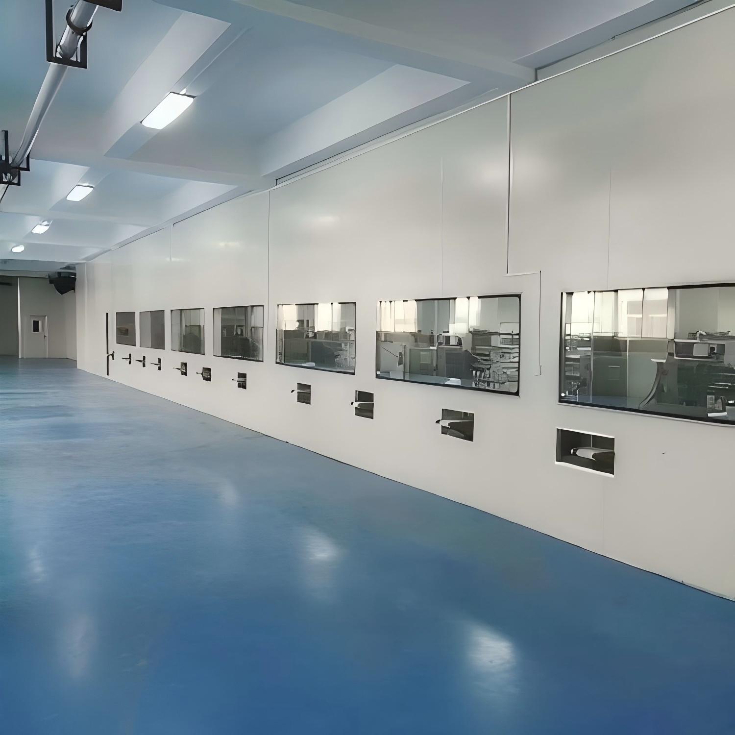 Laboratory Workshop Panels Modular Project Fireproof Construction Hospital Iso 8 Wall Class 10000 Wool Prefabricated Cleanroom