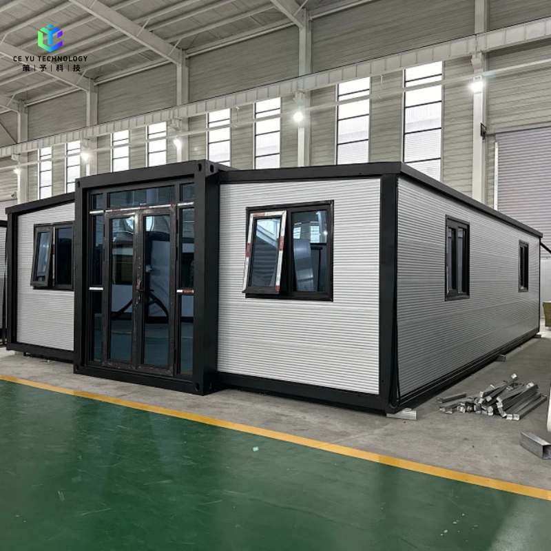Customizable Breathable Modern Expandable Container House Sandwich Panels For Hotels Restaurants Apartments | 3D Design Capable