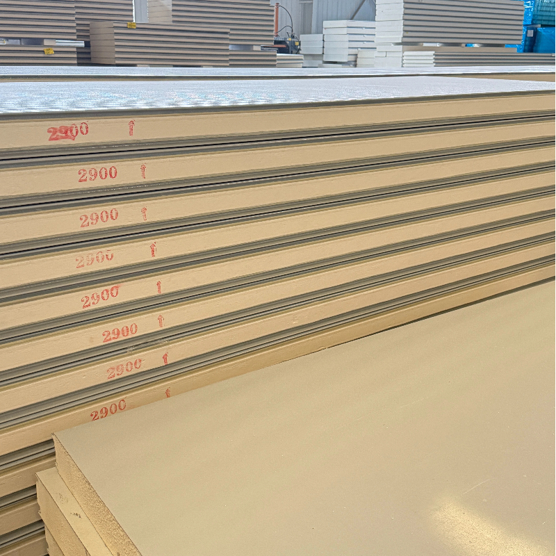 Polyurethane Insulation Panels Sandwich Panel Insulation Building Construction Material Roof Wall Sandwich Panels