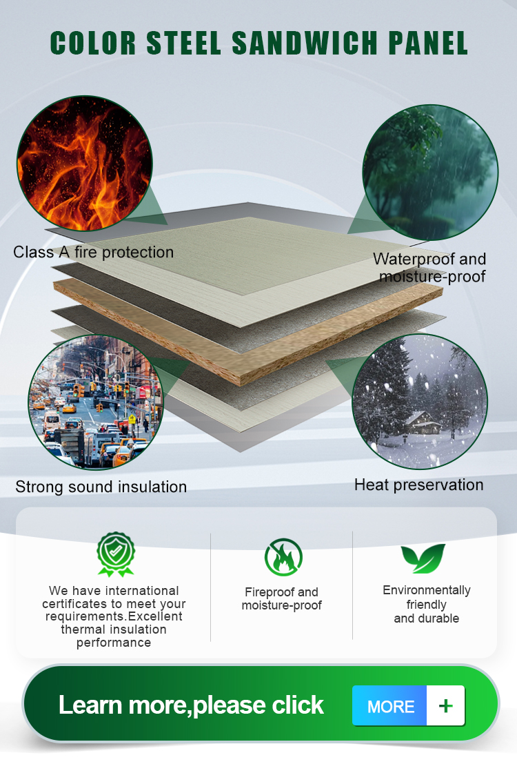 Rock Wool Sandwich Panel Dimensions