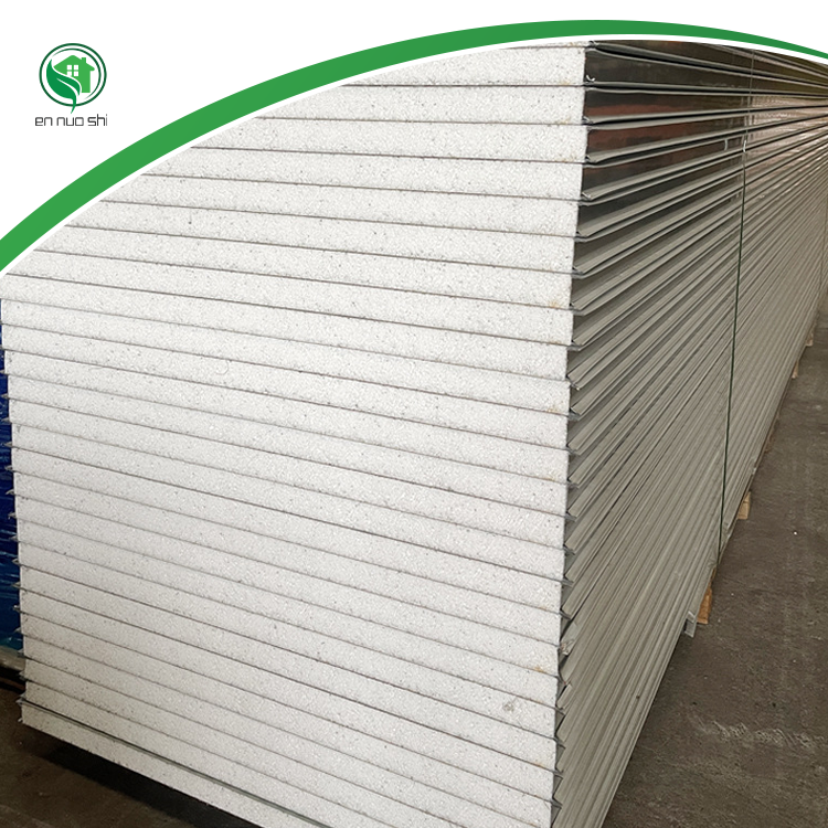 Modern Wall Panels EPS Metal Sandwich Panel Roof Exterior Wall Fence Building Construction Fire Resistant Eco-Friendly Outdoor
