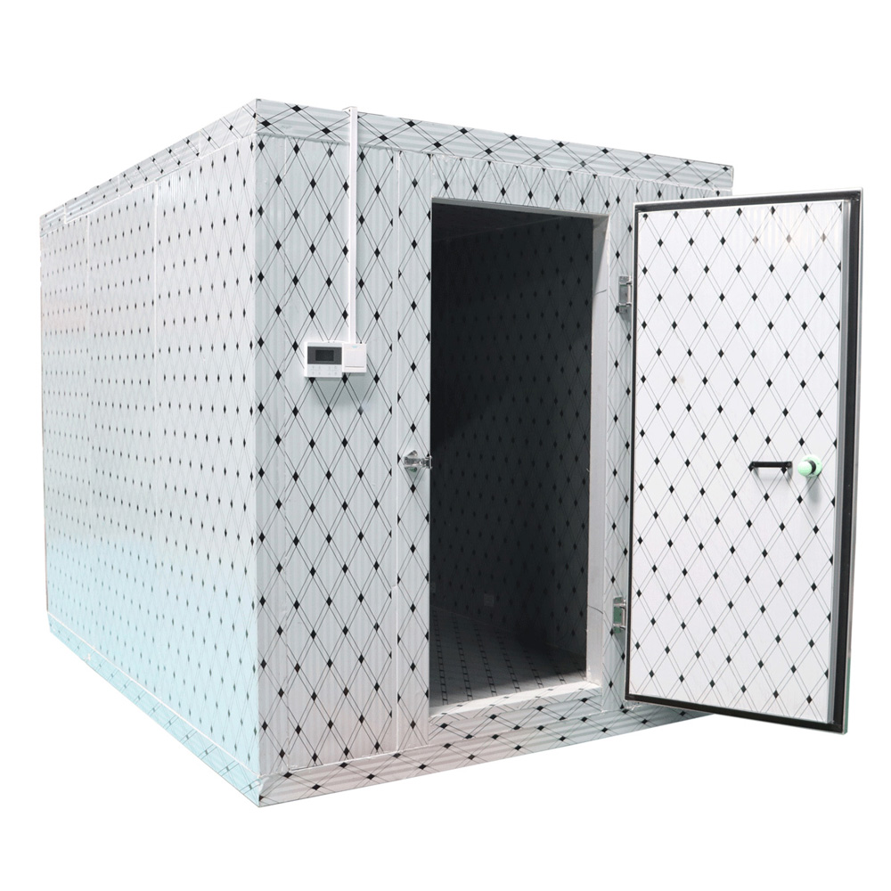 Insulated Cold Room With Engine-Driven Refrigeration System For Milk Cheese Warehouses Durable PU/PIR Panels Eco-Friendly Design