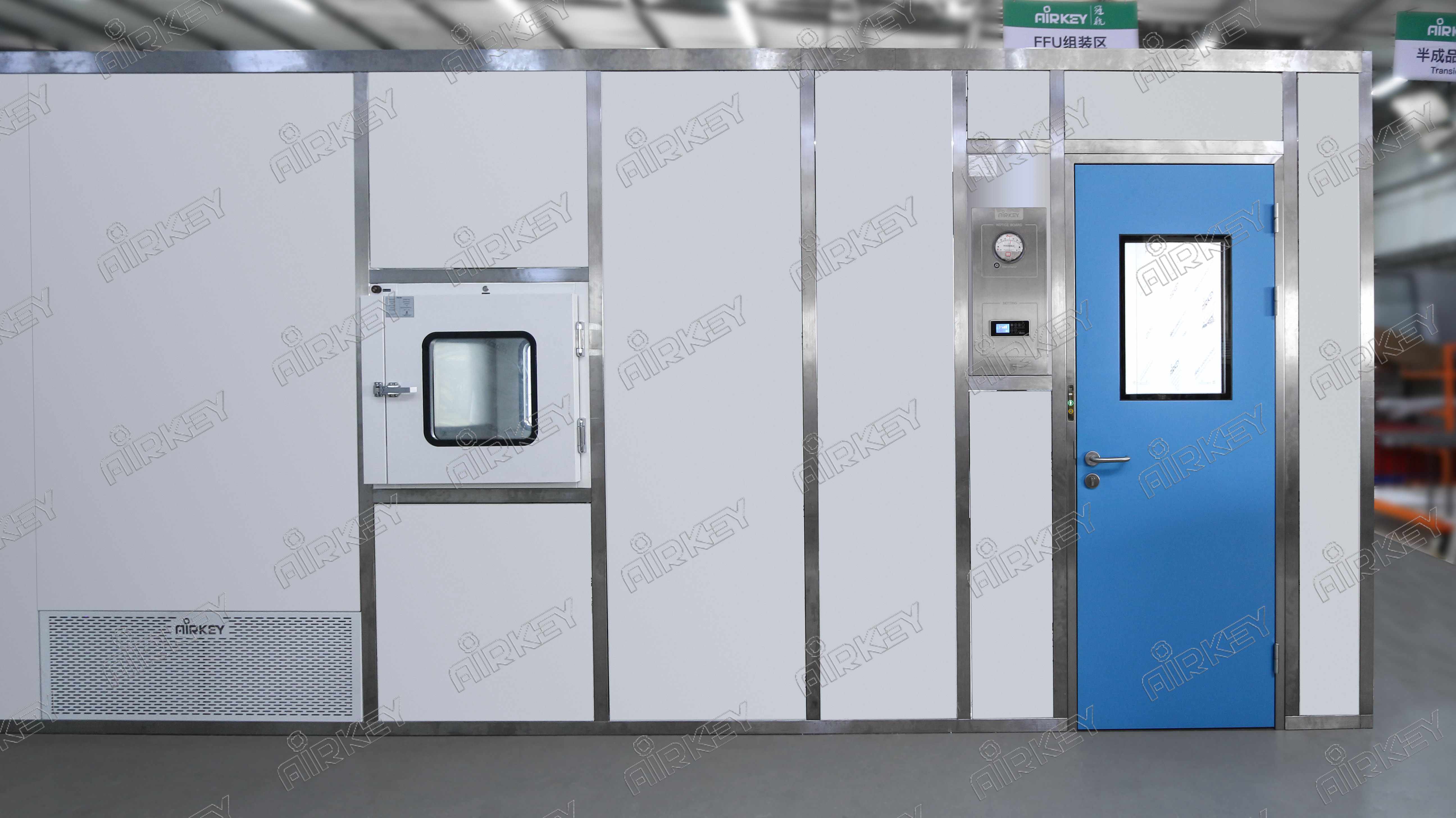 Detailed cleanroom structure 6