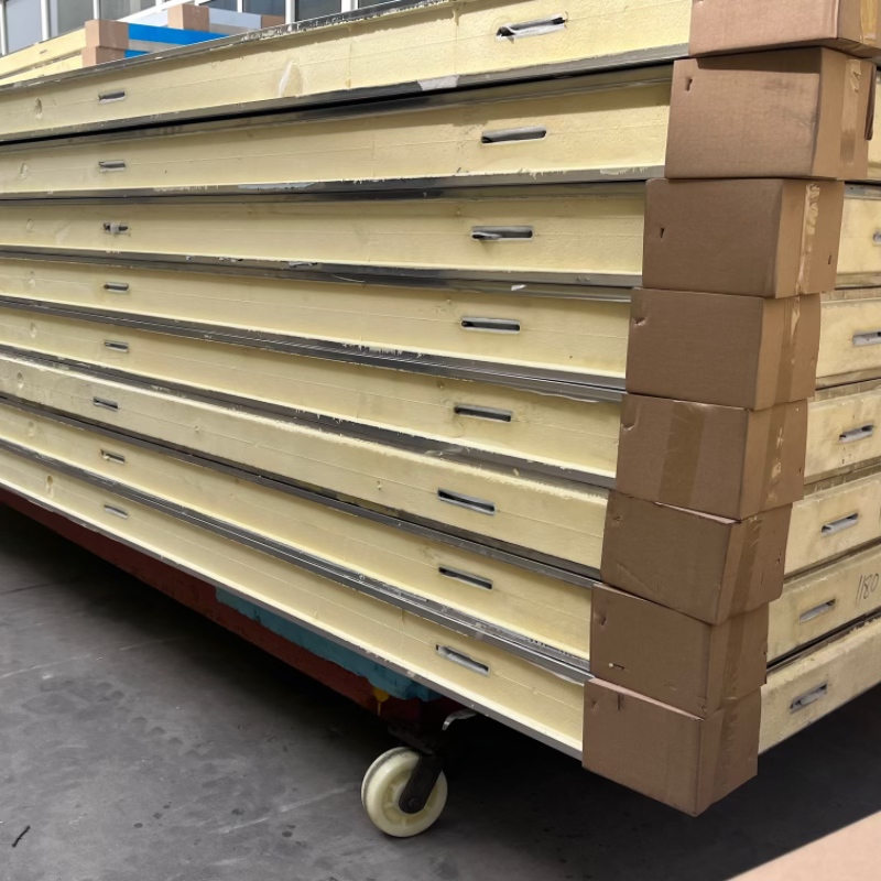 3D Model Design EPS Sandwich Panels Rock Wool Sandwich Panels Sandwich Wall Panels Exterior
