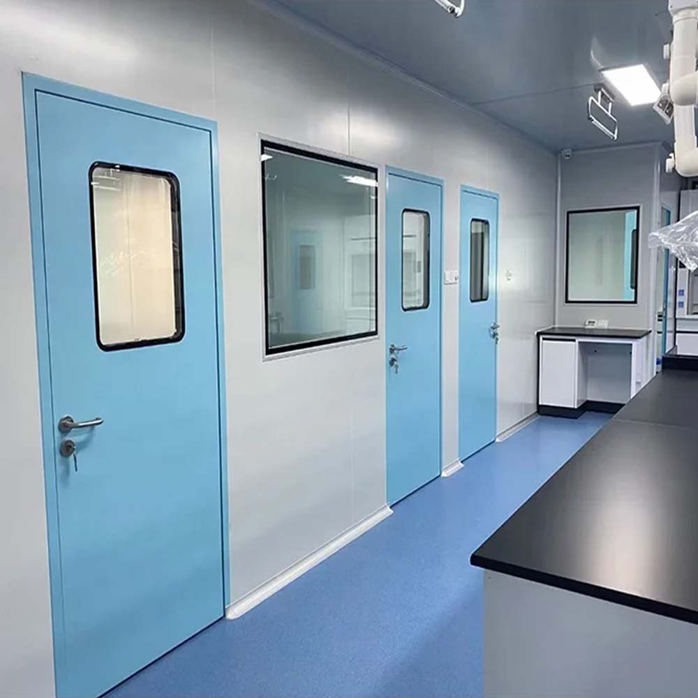 Industry Class 10000 Workshop Design Customized Iso 7 Prefab Wool Modular Panels Fireproof Wall Iso 8 Sterile Dust Free Room