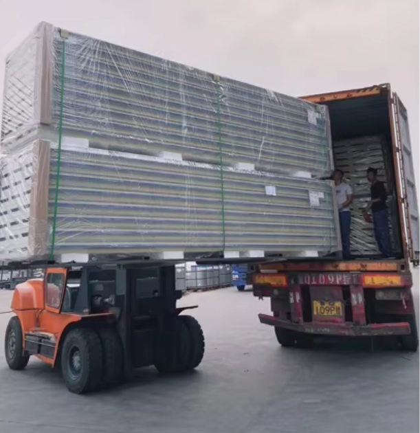 Thermal Insulation Mineral Wool Sandwich Panel for Warehouse Roof Cladding