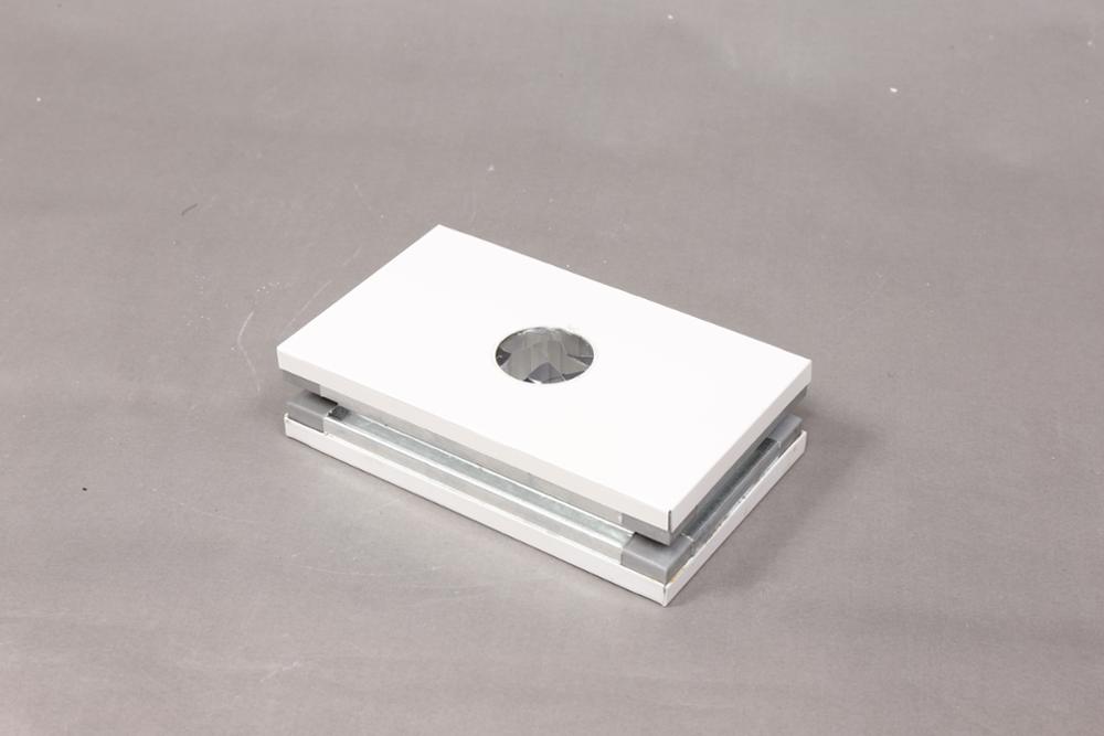 50mm Rock Wool Sandwich Panel for Cleanroom and Industrial Workshops YANXIN Brand 1 Year Warranty