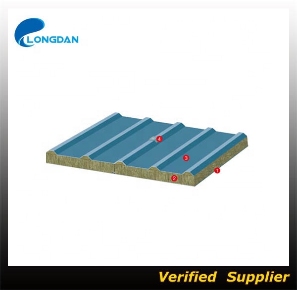 fire rated rock wool sandwich panels for modular house