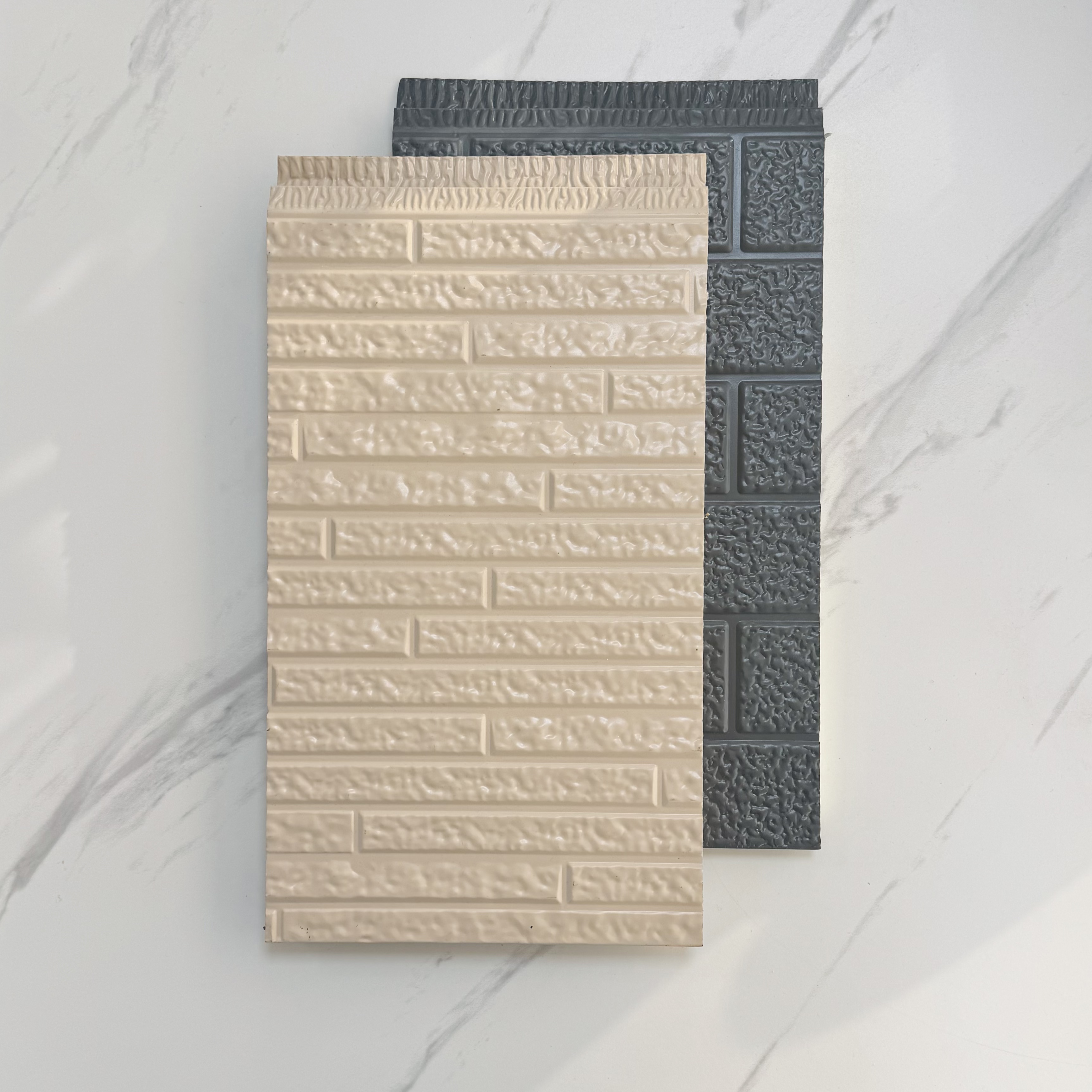 Fire Resistant Polyurethane PU Sandwich Panels High Thermal Insulation Energy Saving Panels For Industrial Building Walls