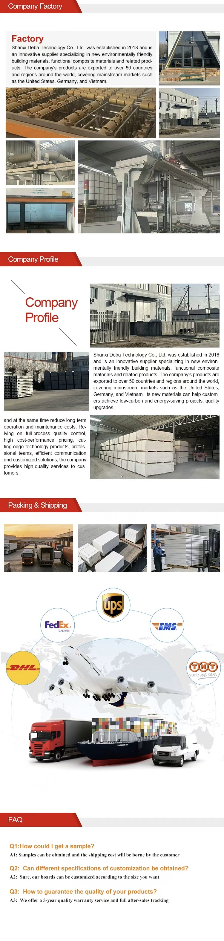 Product Packaging and Shipping