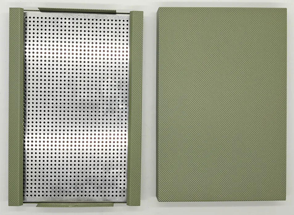 Micro Perforated Aluminum Acoustic Panel and Perforated Metal Ceiling Panel for Wall Sound Absorption Wood Finish Customized Size