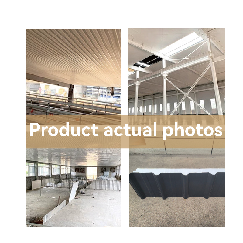 Energy Saving HPL Sandwich Panel Insulated Roofing Wall Panels Commercial Industrial Building PVC Small Ladder Wave ASA