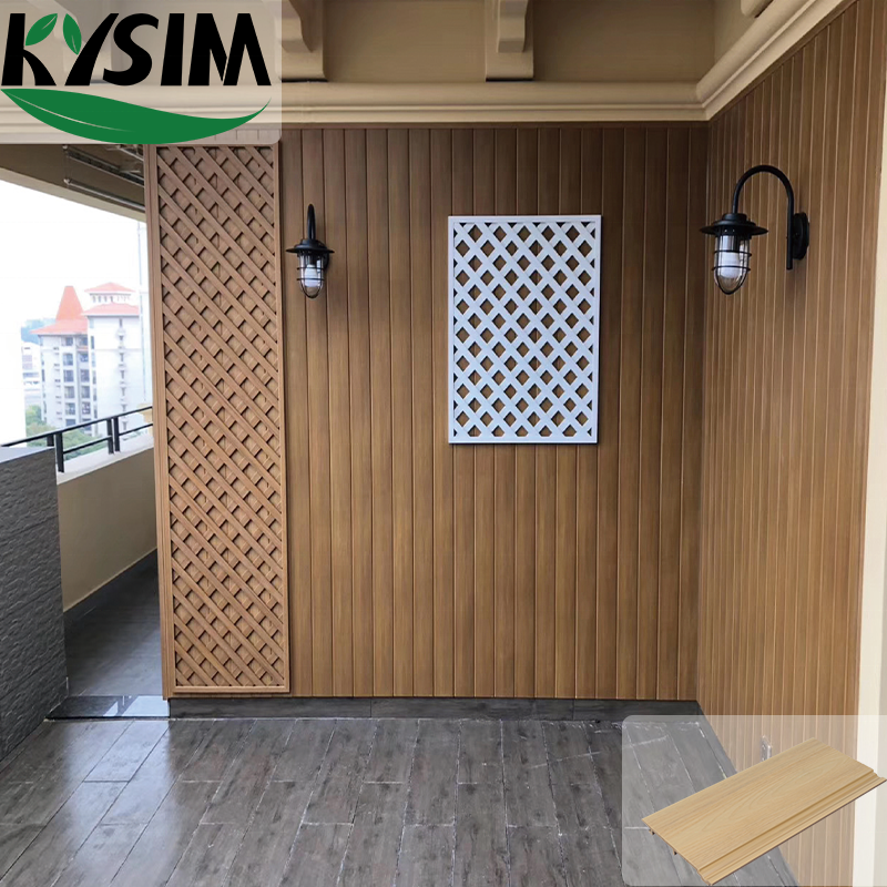 Decorative PVC Industrial Wpc Co Extrusion Great Wall Cladding Panels Outdoor Insulation Composite Cladding