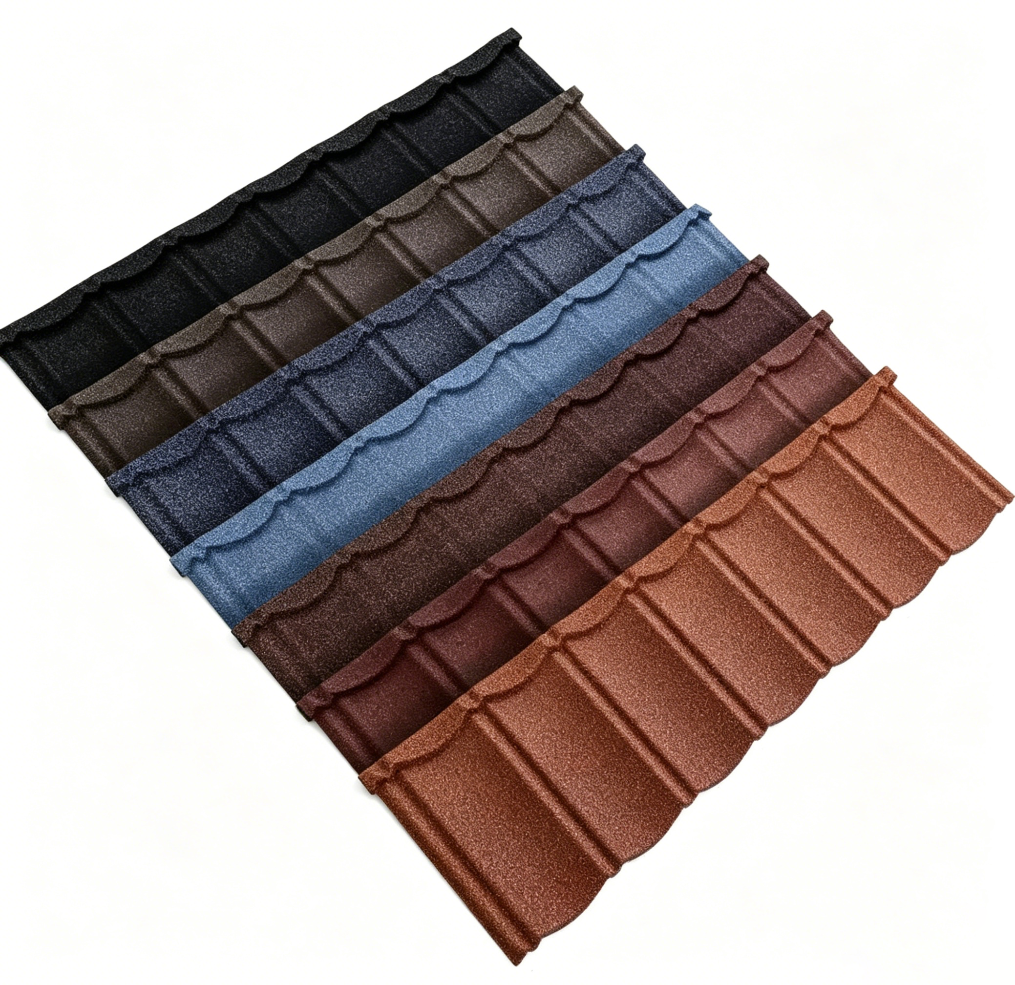 Factory Supply Stone Coated Metal Roof Tiles Custom Color Waterproof Roofing Sheets for Warehouses