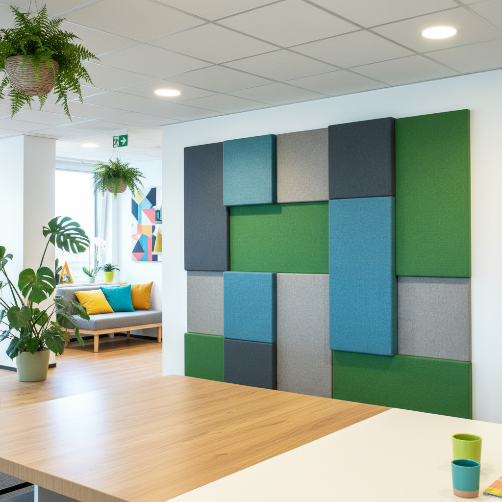 Qinsound Fiberglass Acoustic Panels Factory Acoustic Sound-absorbing Fabric Panel Non Flammable Panels Cinema