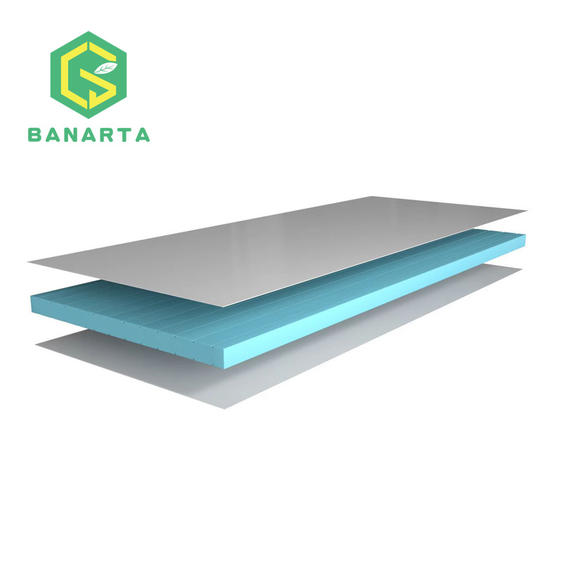 XPS Sandwich Panel Low Cost Prefabricated Metal Partition Wall for Warehouse