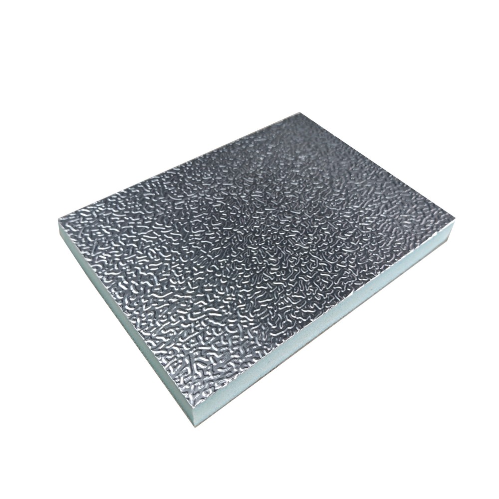 20mm Pre-Insulated Rigid Ductwork Panels Insulation PIR Ducting Foam Board Aluminum Foil HVAC Project For Air Conditioning