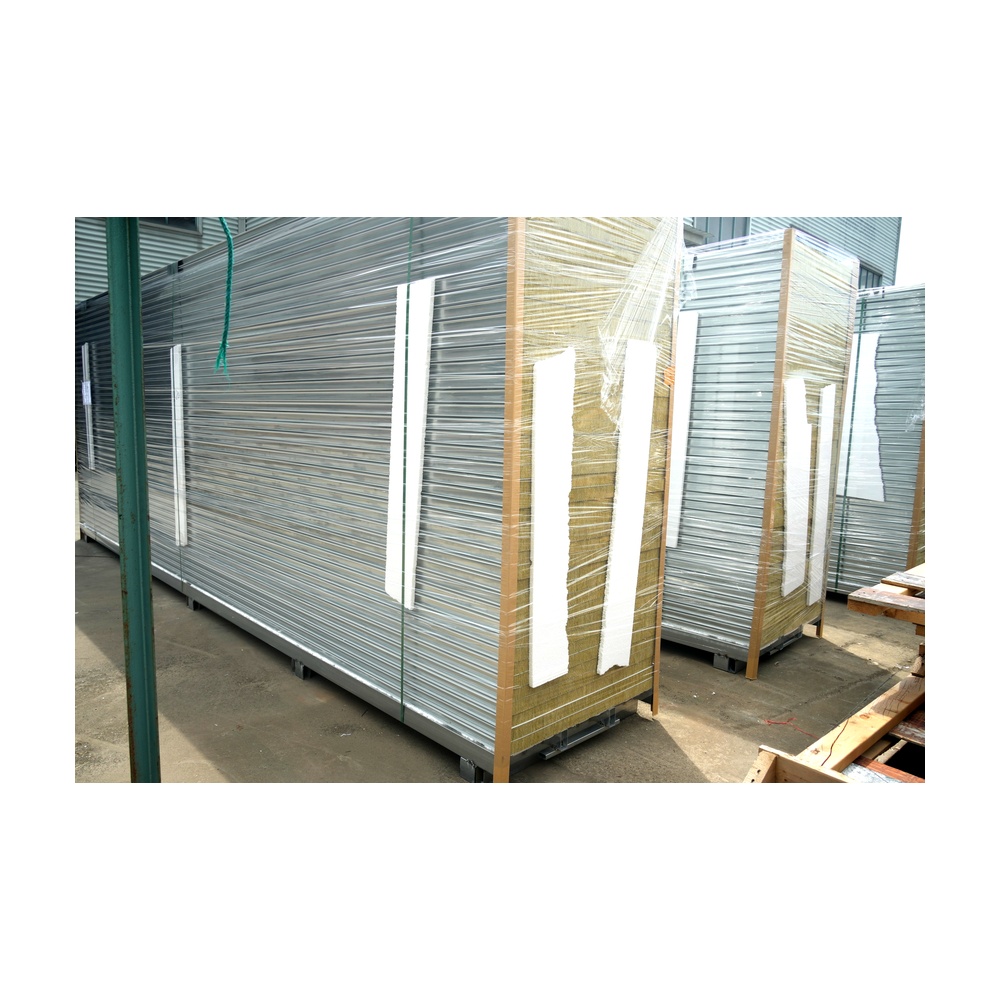 Sound Insulation Rock Wool Cleanroom Wall Panel for GMP Workshops