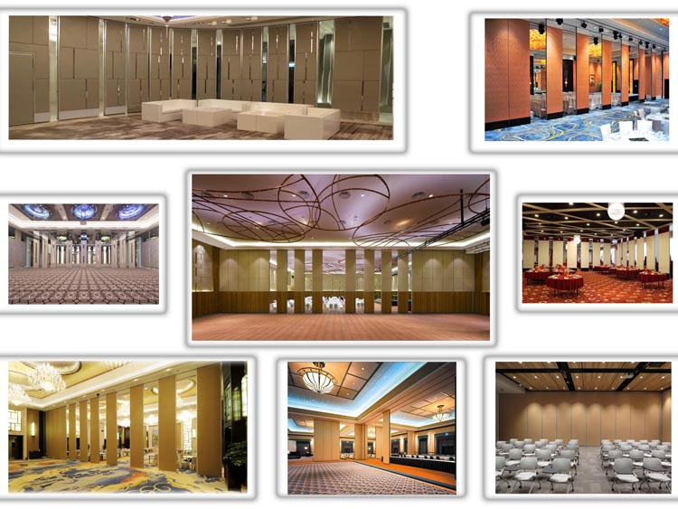 Sliding Door Separation Banquet Hall Partition Wooden Partition Wall Divider Movable Partition Wall