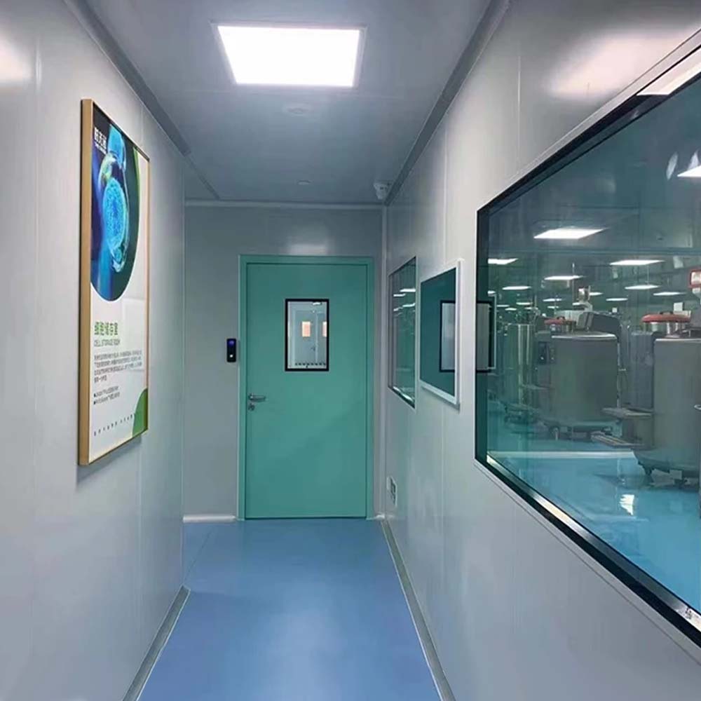 ISO Certified Modular Clean Room Equipment Dust-Free Insulated Sandwich Panels for House Use Waterproof Steel Material