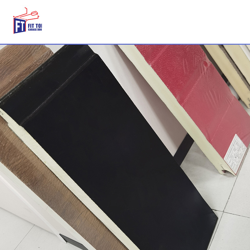 Modern Design PU Foam Sandwich Panel Cheap Polyurethane Panel for Overhead Sectional Door