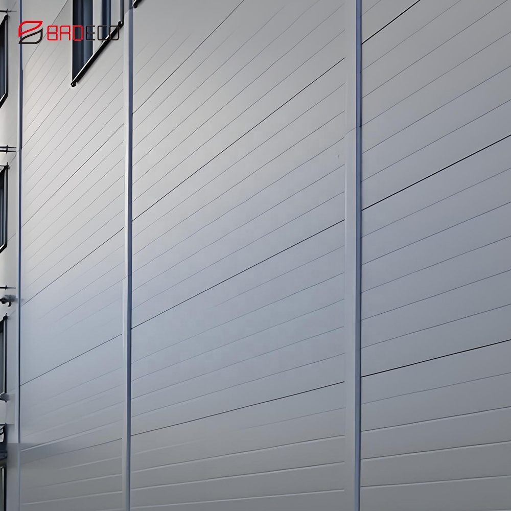 Insulated Wall Panels Polyurethane B1 B2 Foam Aluminum or Color Steel Sandwich Panel for Structural Warehouse