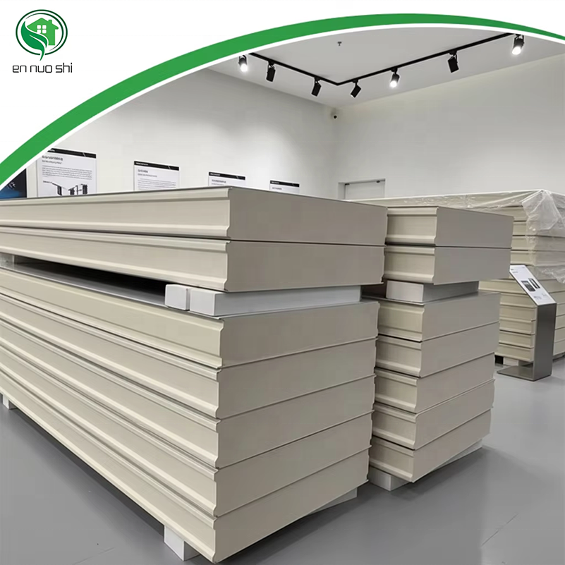 Customized Modern Design EPS Sandwich Panel For Hotel Roof And Walls Best Price Easy Installation Metal Board Insulation