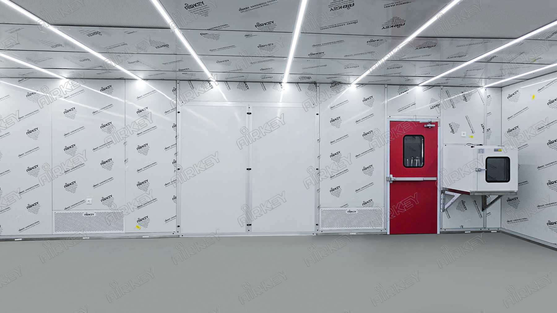 Detailed cleanroom structure 1