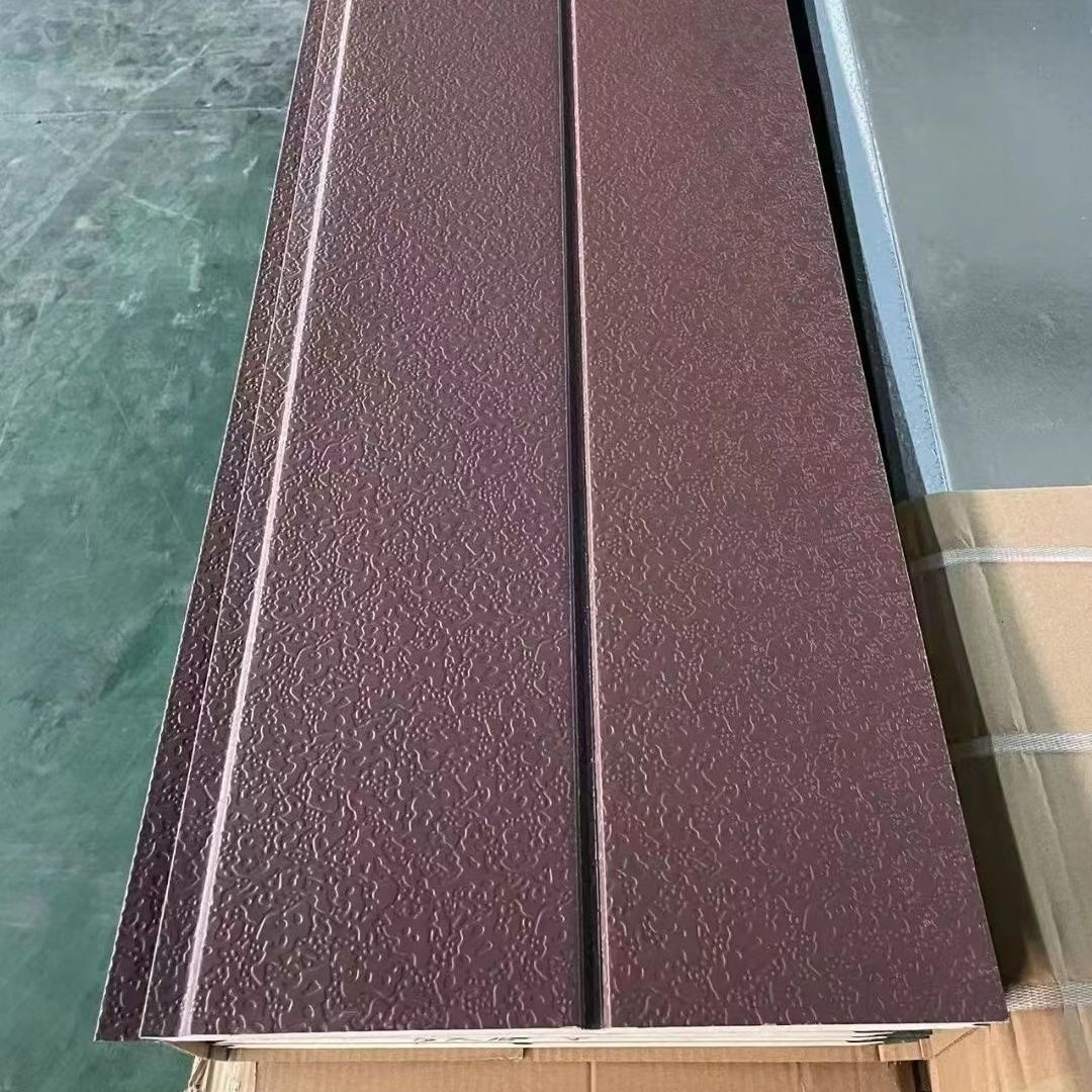 Metal Carved Panel Exterior Wall Decoration Insulated Sandwich Panel Siding for Roof Construction