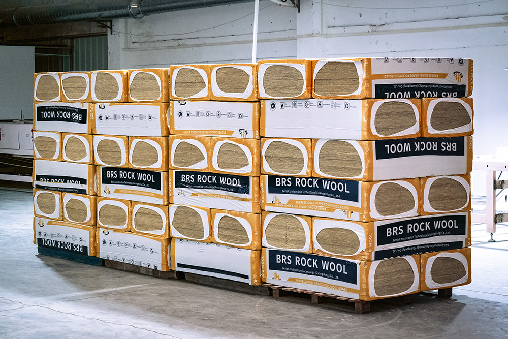 Fireproof Rock Wool Board Thermal Insulation Panel for Building Wall Roof Ceiling Exterior Interior Construction Material