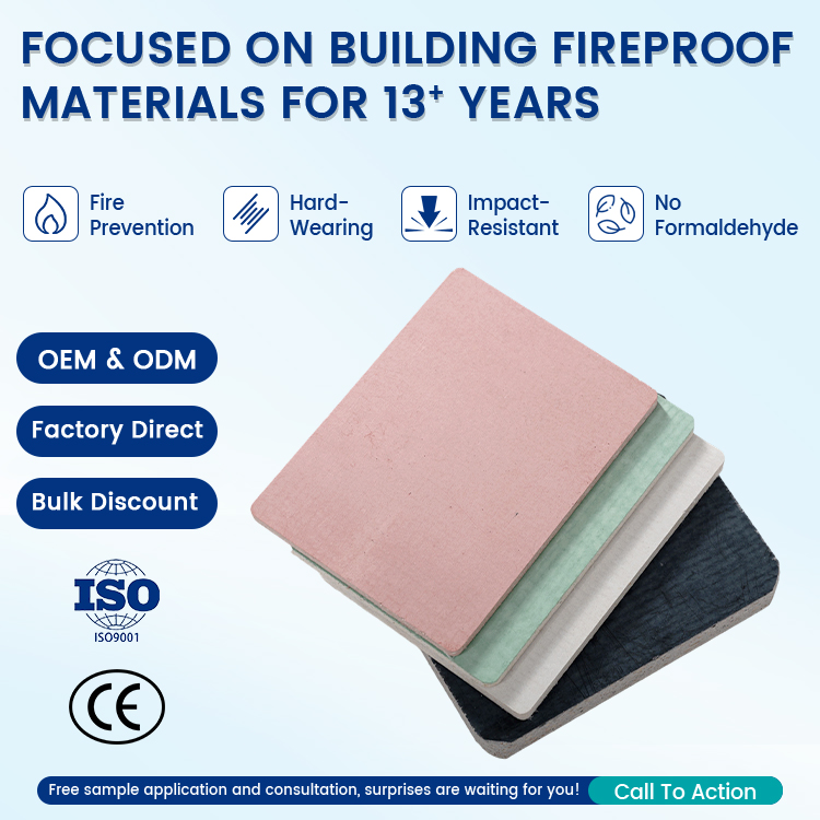 Mgo Board A1 Fireproof Wall Panel Panels Eco Friendly E0 Grade High Strength Moisture Resistant Sound Mgo Board