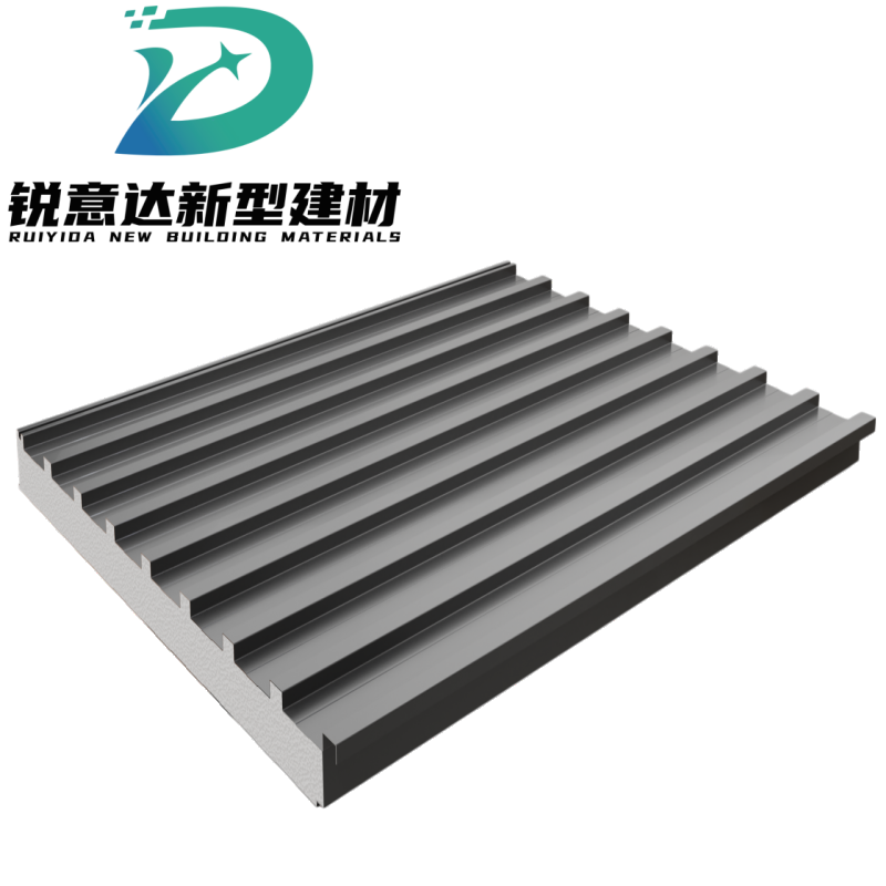 Great Wall Outdoor Thermal Insulation Aluminum Tile Roof Polyurethane Panel Fireproof Metal Sandwich Panel