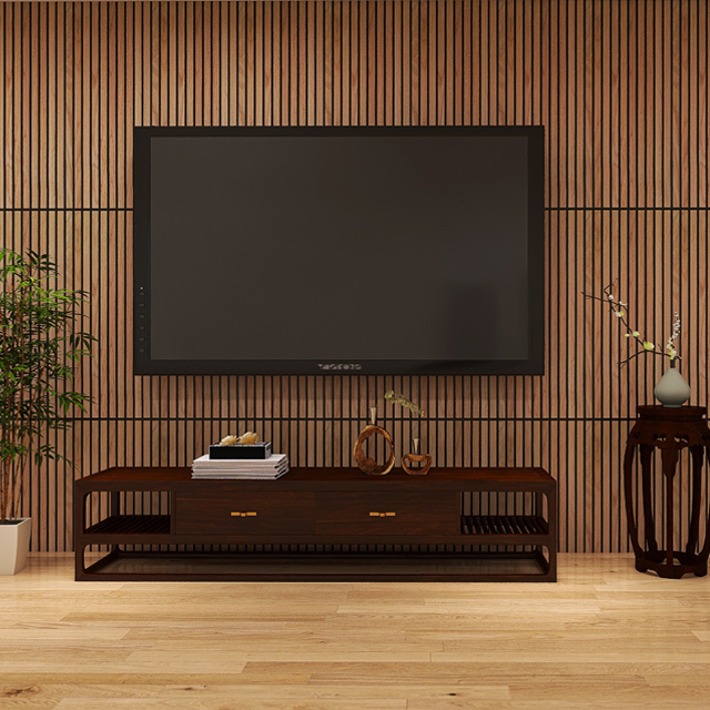 Wholesale Advanced Waterproof Wooden Acoustic Panels Best-Selling Modern Sound-Absorbing Board For Living Room Bedroom Hotel