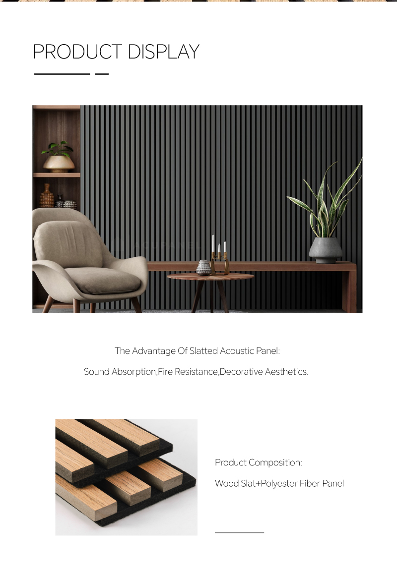 Acoustic Slat Board Options